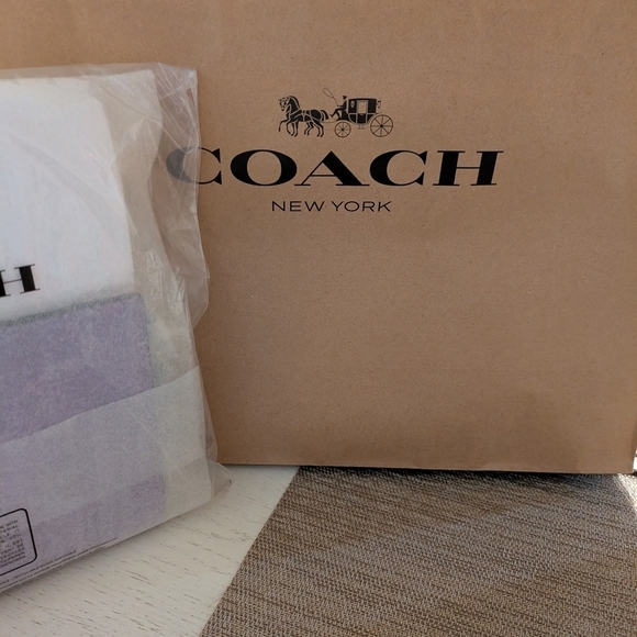 Authentic Purple Coach Crossbody Bag - Picture 7 of 13